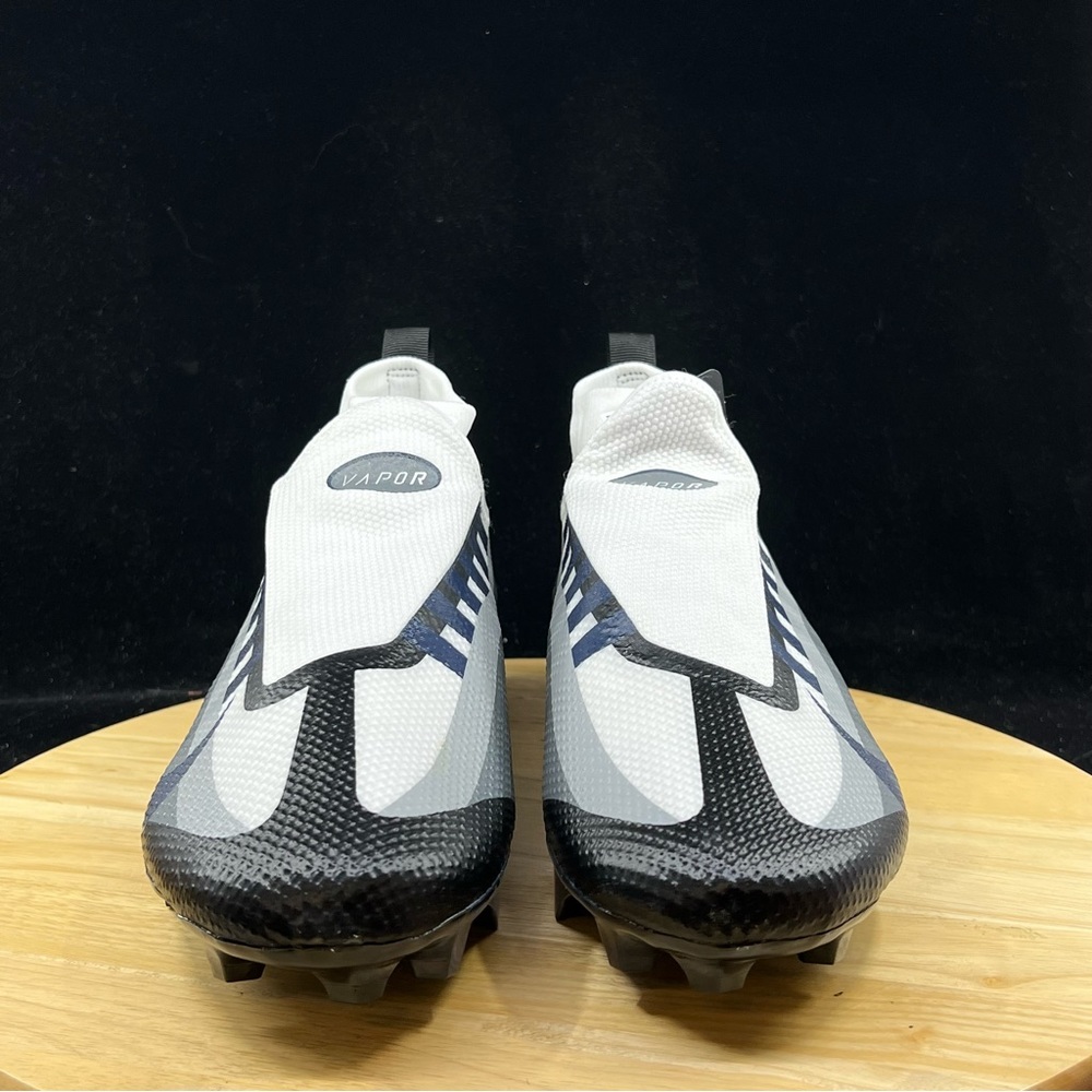 Nike Vapor Edge 360 Pro Navy Blue Football Cleats DV0778-001 Men's Size 12.5 - Picture 3 of 10